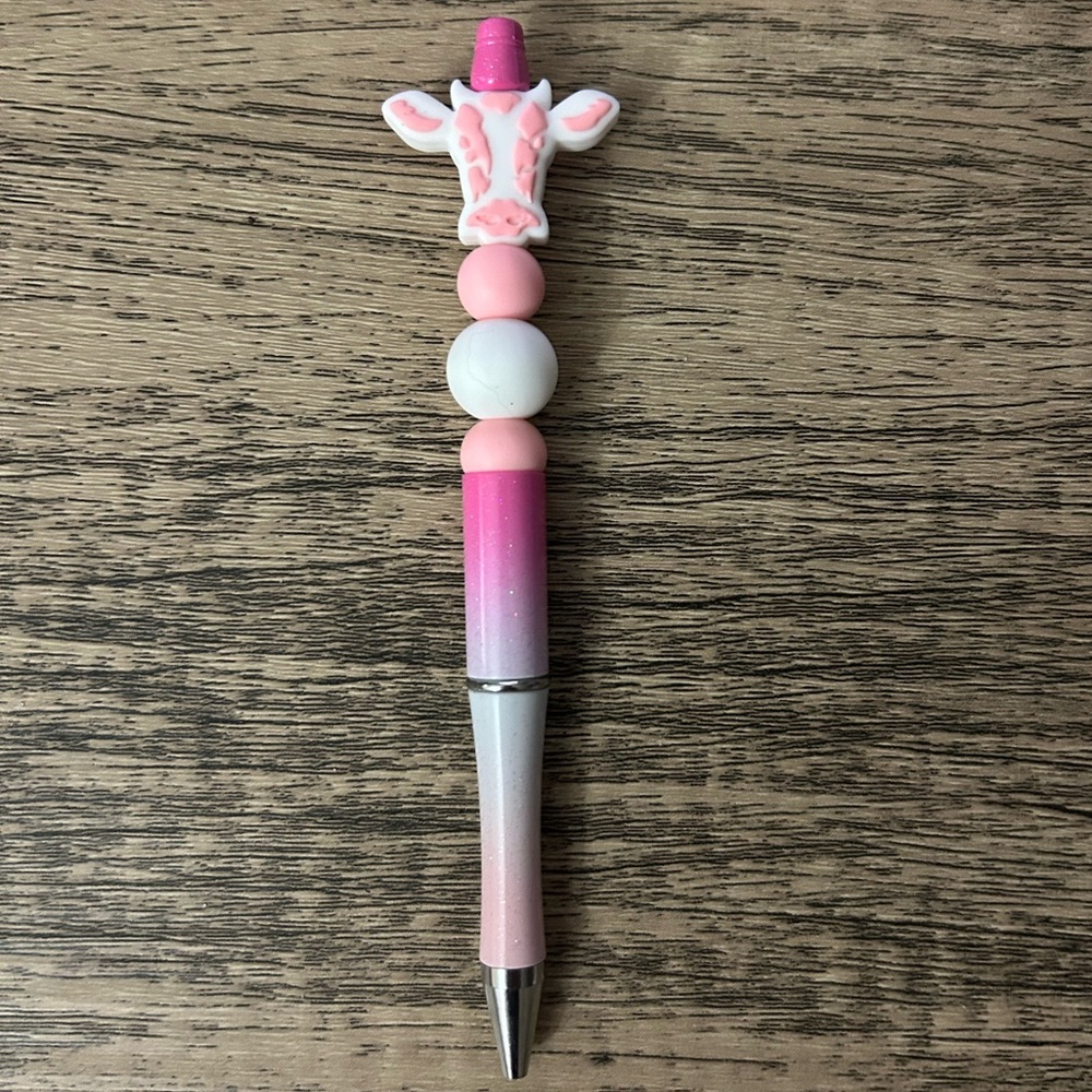 Beaded Cow Pen
